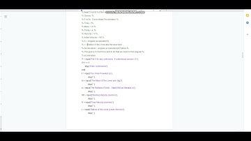 MATLab Project: Tutorial Solution Manual_Rotational Kinematic Problems