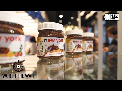 Vidéo: Le Deuxième Café Nutella Au Monde Va Ouvrir à New York