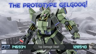 GBO2 High Mobility Zaku II [R-3S]: The prototype Gelgoog!