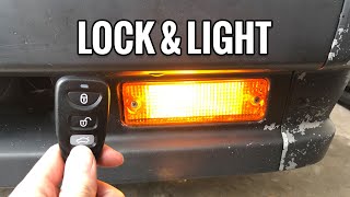 Adding Parking Lights to Power Locks Mazda B2200 B2000 | Flake Garage