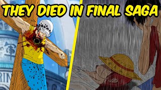 5 One Piece Characters Fated to Die in Final Saga