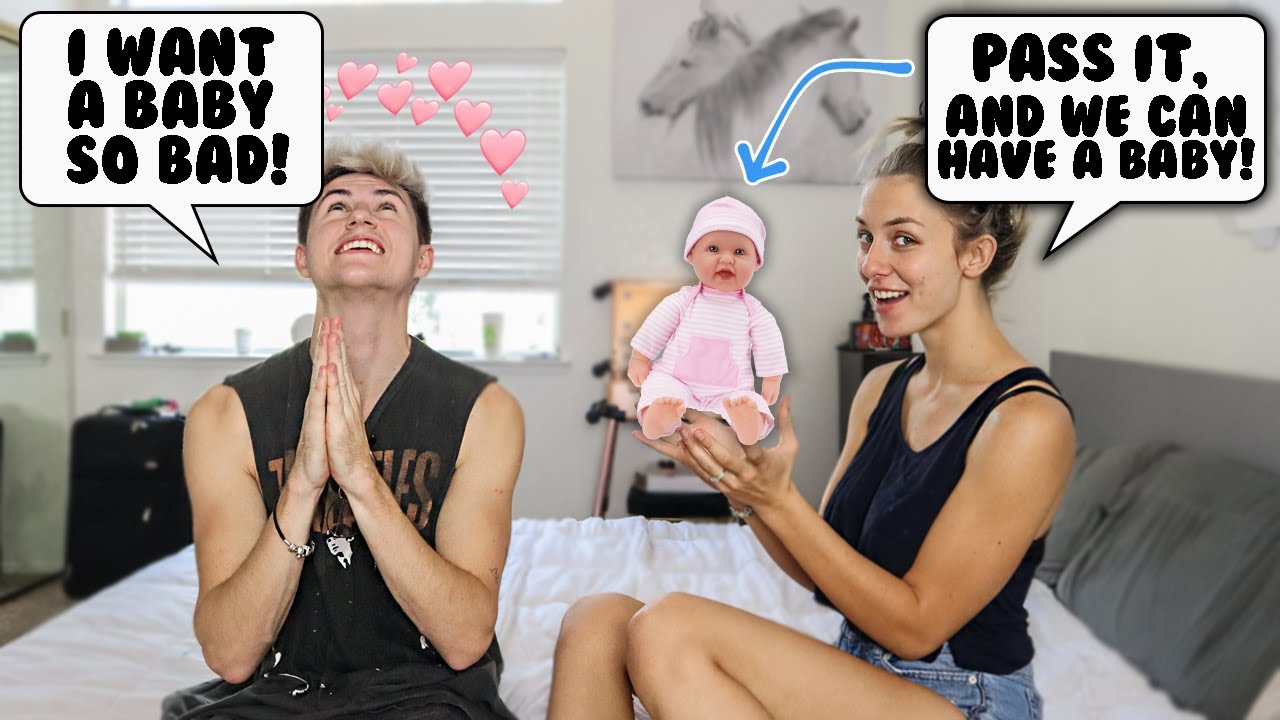 WE ARE HAVING A BABY...If He Passes This Test! *SURPRISE*