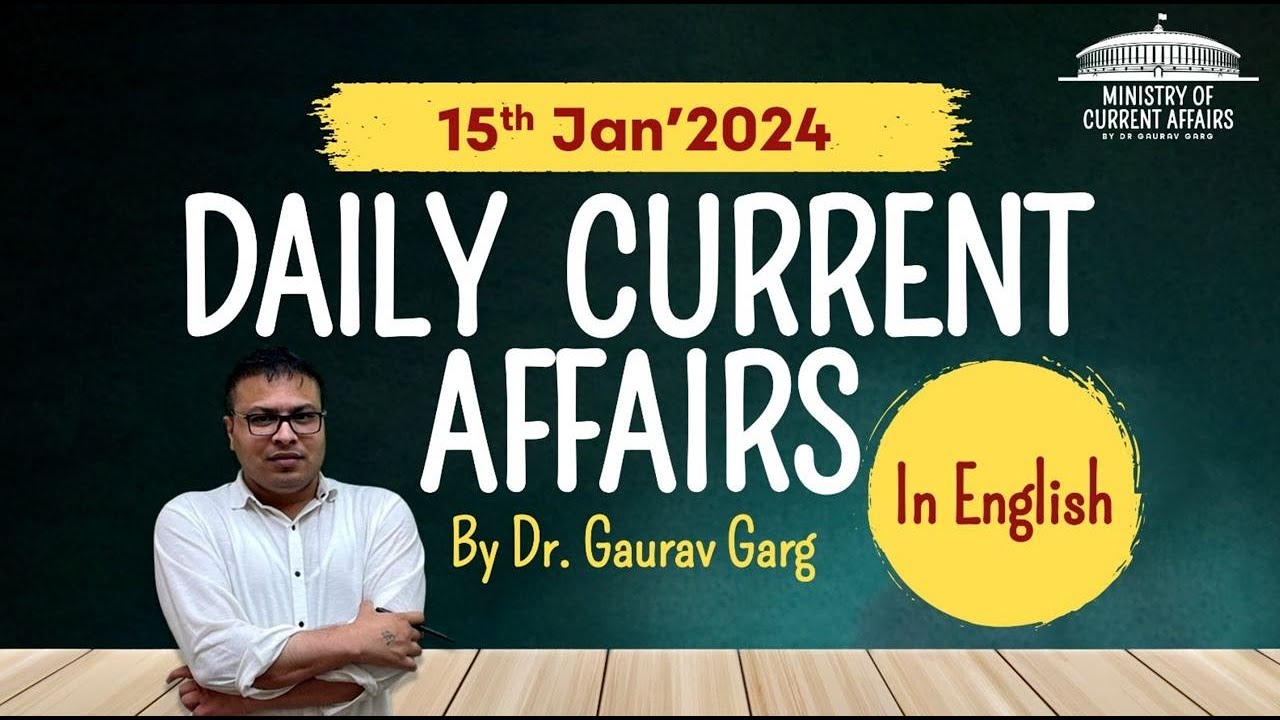 Best 300 current affairs 2024 by Dr Gaurav Garg in English - How to ...