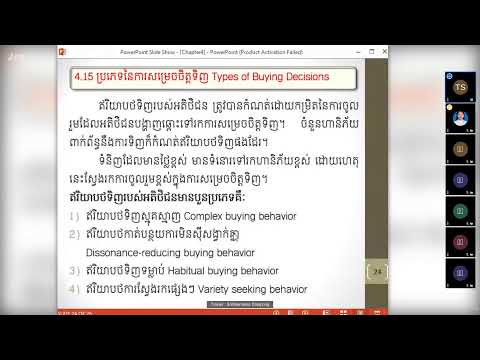 Consumer Behavior  sothearmeas Darapong Live Stream