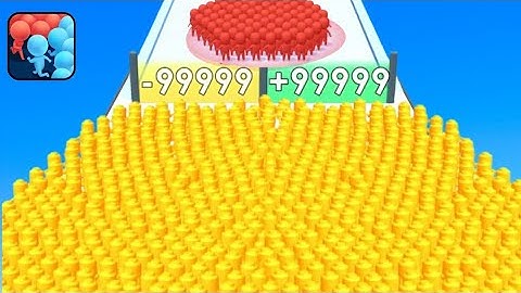 Satisfying Mobile Gaming Count Masters Play 99999 Levels Top Tiktok Free play Max Update.  