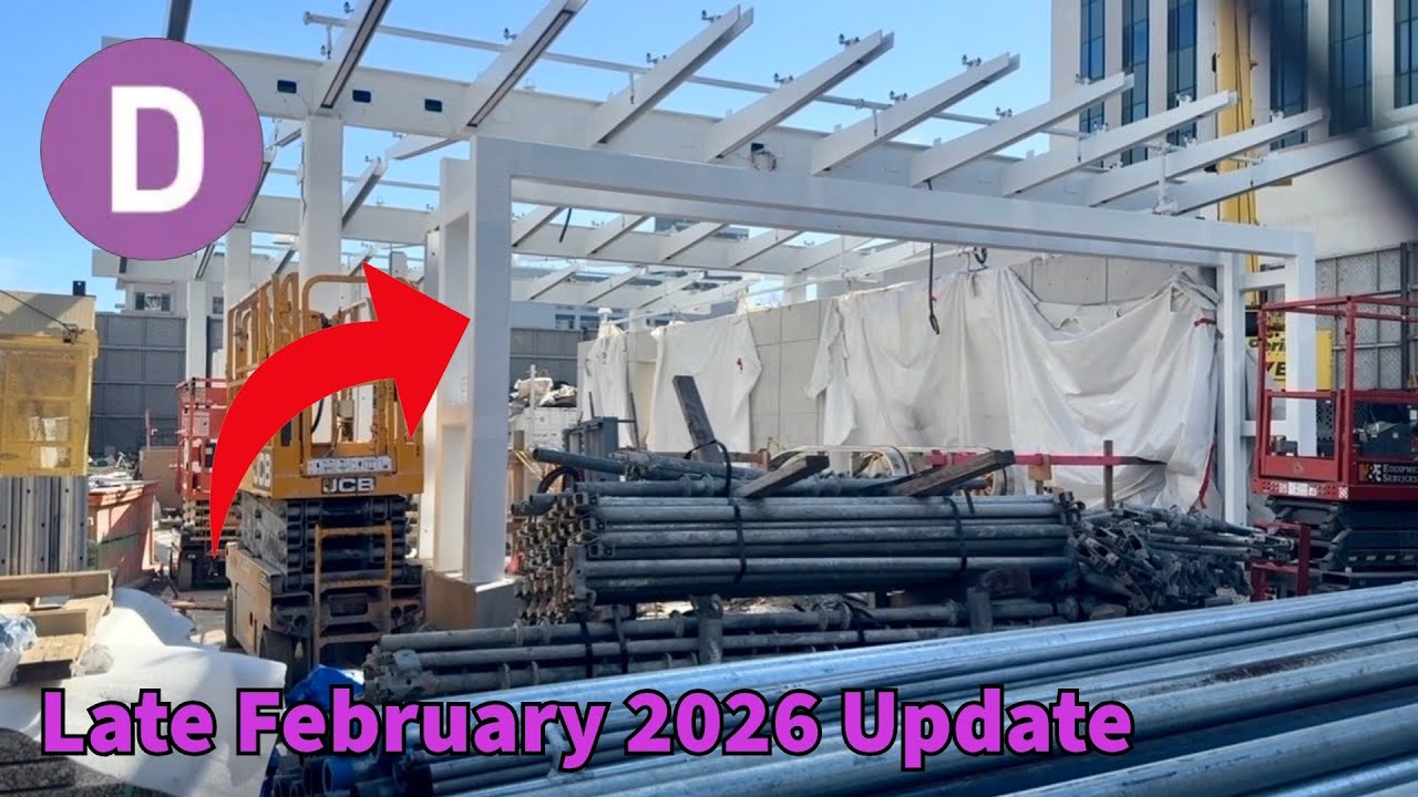Los Angeles Metro D Line Subway Construction Update - End of February 2026