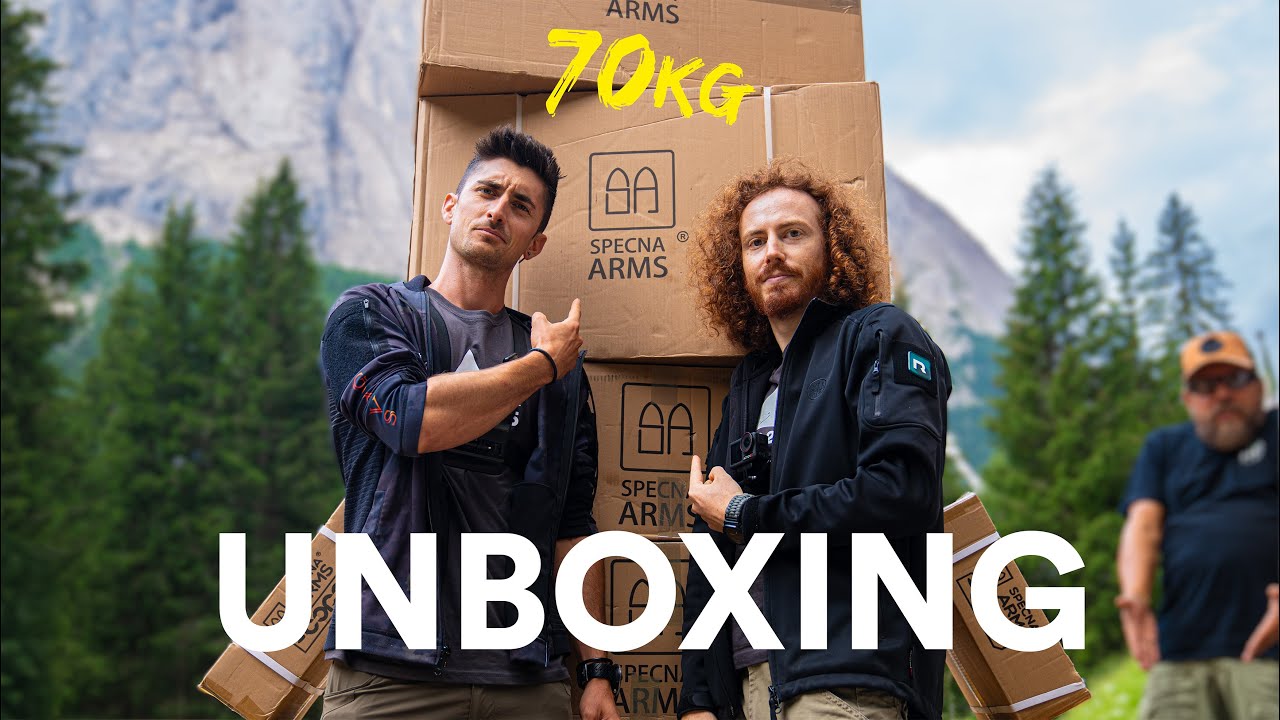 Mega UNBOXING da 70kg 