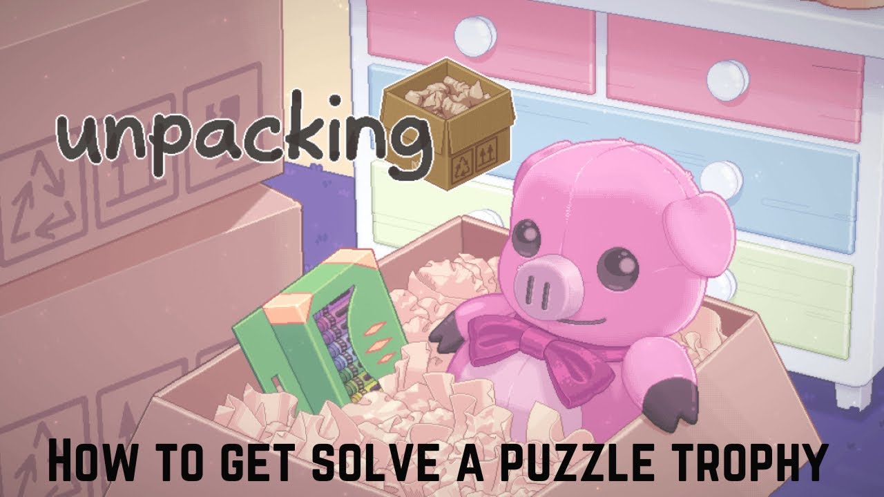 Unpacking Solve A Puzzle Trophy YouTube Unpacking solve a puzzle trophy youtube