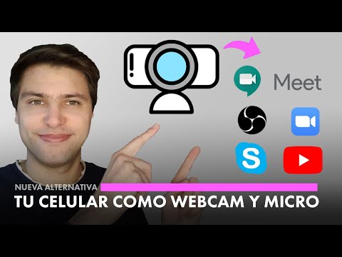 Video Cómo usar CELULAR como WEBCAM Y MICRÓFONO en Windows... - youtube