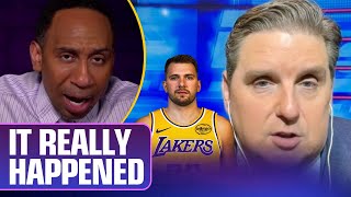 Ive never seen anything like it Brian Windhorst joins to break down Luka trade