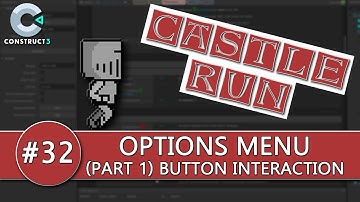 Construct 3 Tutorial #32 - CASTLE RUN - OPTIONS MENU - part 1
