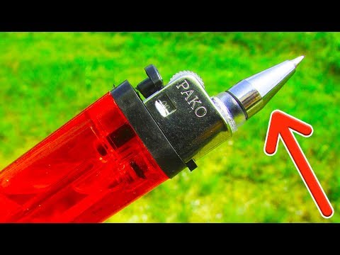 10 ЛУЧШИХ ЛАЙФХАКОВ С ЗАЖИГАЛКАМИ