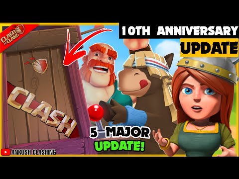 New Update - New Game Mode,Super Troops,Trade Dealer Change,Goldpass Skin In Clash Of Clans - CoC