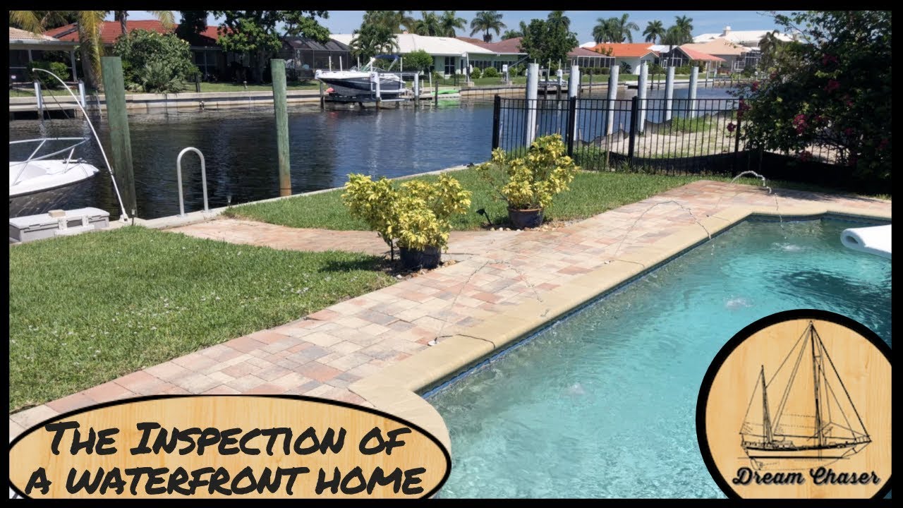 Inspecting Water Front Home