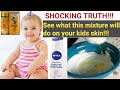 HOW TO MIX GLOWING CREAM FOR KIDS / Mix kids Lotion for a brighter skin