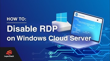 How to disbale Remote Desktop Protocol (RDP) on Windows Cloud Servers through Windows PowerShell