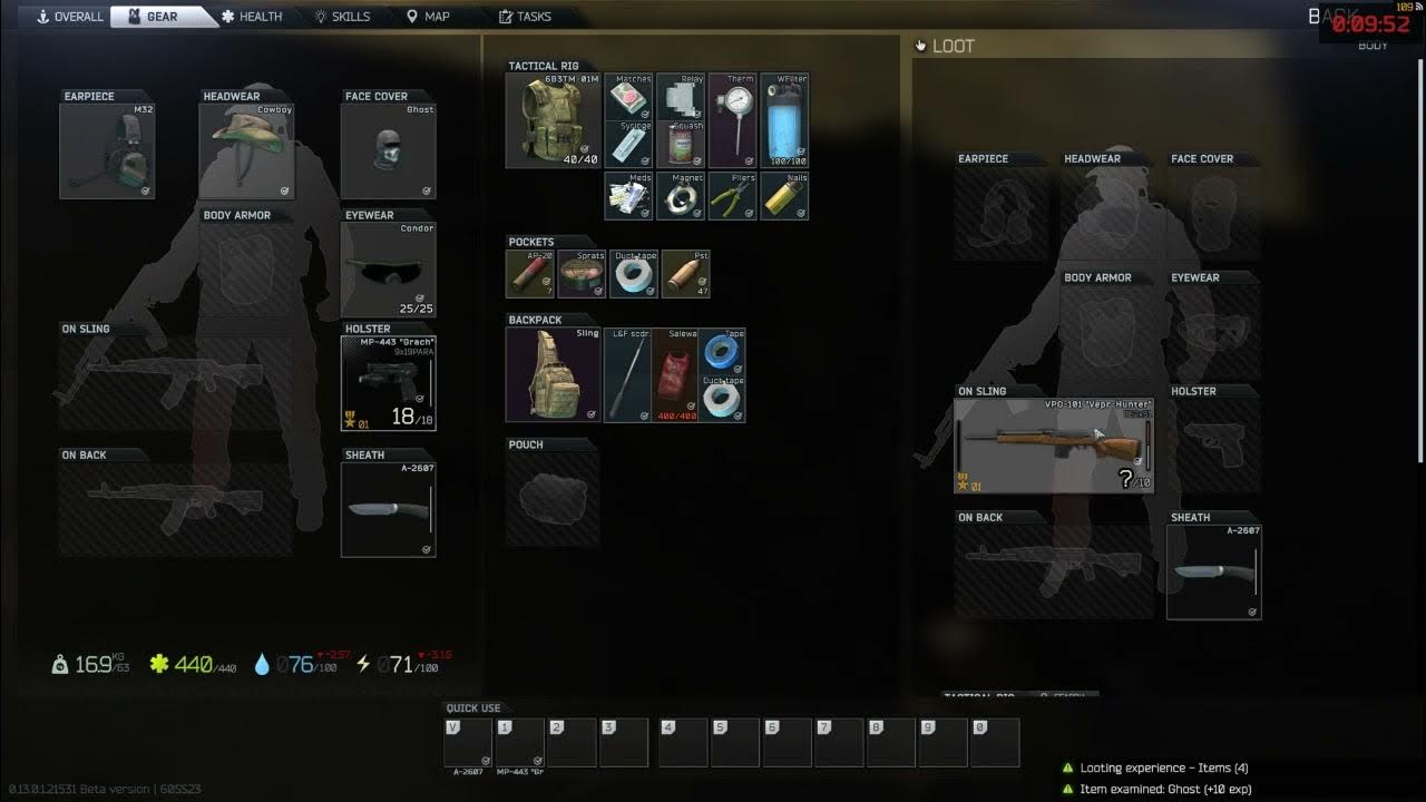 Escape From Tarkov AI scav bleeds out to give me loot YouTube