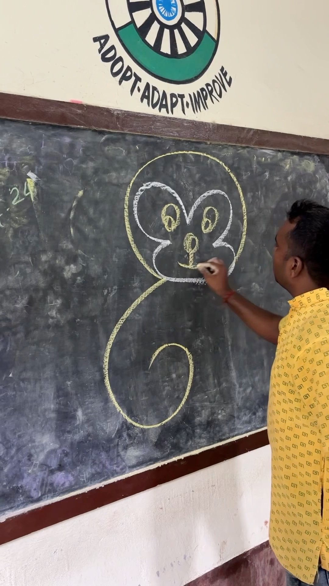 Monkey drawing easy tutorial #art #shorts #tutorial