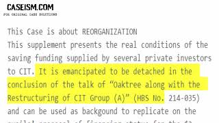 Oaktree and the Restructuring of CIT Group (B) Case Study Help - Caseism.com