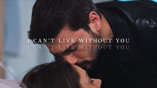 I can't live without you | Halil & Zeynep (#hudutsuzsevda) + english subtitles
