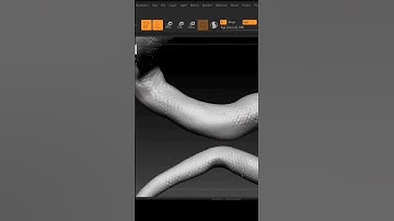 Snake sculpting in zbrush | subscribe for more and watch full video on my channel | cobra snake