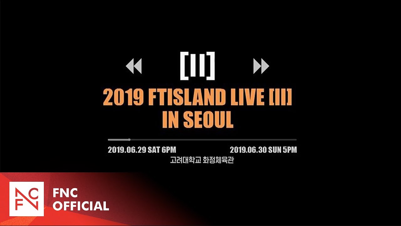 seoulstudio  Update New  2019 FTISLAND LIVE [II] IN SEOUL – Studio Rehearsal