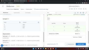 Hackerman  codechef java Solution Starter 65