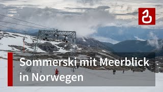 Sommerski am Folgefonna-Gletscher (NO)