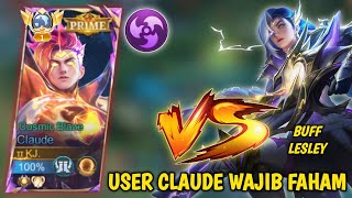 Claude Vs Lesley Lesley Buff Ga Berkutik Ketika Melawan Claude Build Ini Claude Gameplay - Mlbb