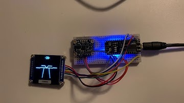 Arduino based Artificial Horizon using BN0055 gyro and Waveshare OLED.