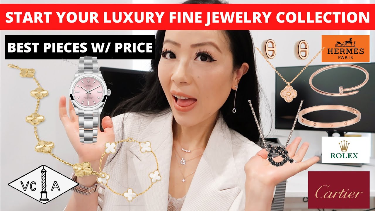 BEST JEWELRY PIECES TO START YOUR LUXURY FINE JEWELRY COLLECTION