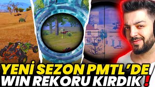 Yeni̇ Sezon Pmtl De Wi̇n Rekoru Kirdik 5 Maçta 3 Win Aldik - Pubg Mobile