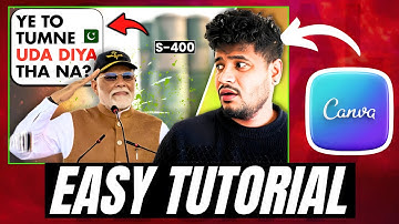 Rishabh Bidhuri Thumbnail Tutorial - Beginners | How to Make Documentary Thumbnail | Logical Tech