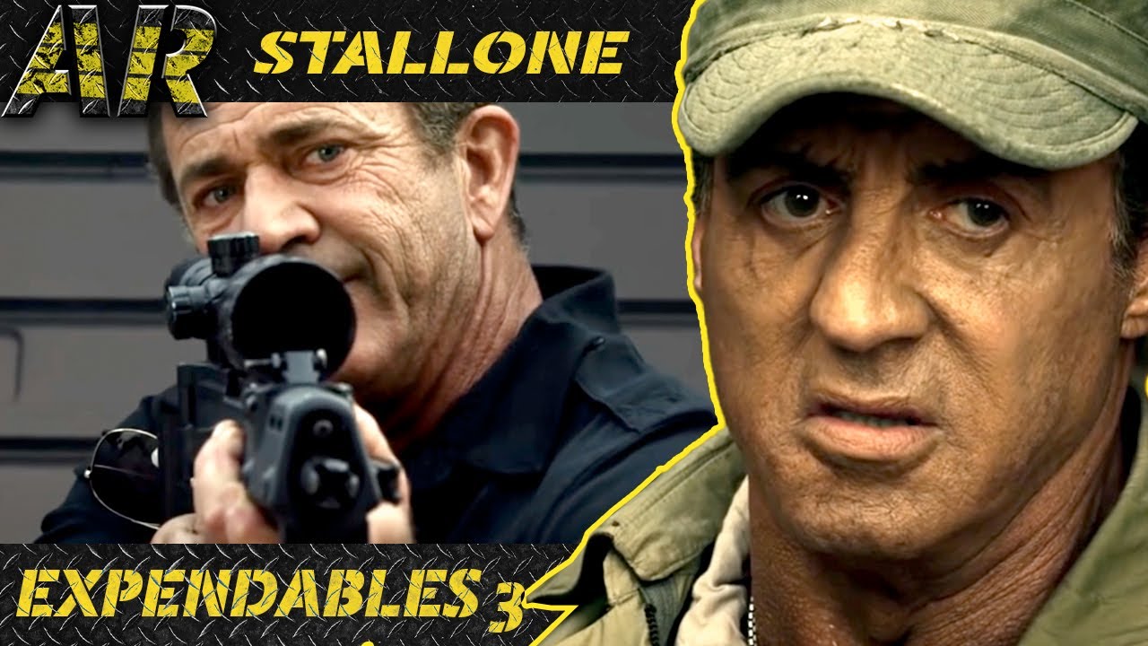  SYLVESTER STALLONE Arms dealer Ambush | THE EXPENDABLES 3 (2014)