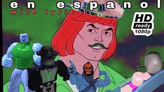 the mexican he-man intro redone in a “funny” way (no VHS filter)