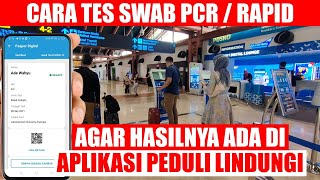 Hasil swab tidak masuk di peduli lindungi? Begini cara validasinya.