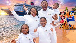SURPRISING OUR KIDS WITH A DISNEY CRUISE! *OUR FIRST CRUISE*