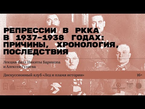 «Репрессии В Ркка В 19371938 Гг.: Причины, Хронология, Последствия». Лекция-Батл