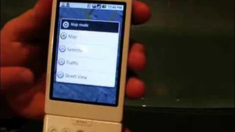 T-Mobile G1 Google Android phone expanded demo