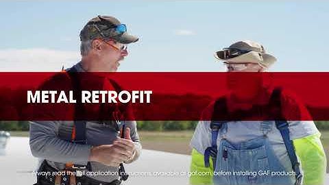 Metal Retrofit Project Overview | Roofing it Right with Dave & Wally by GAF