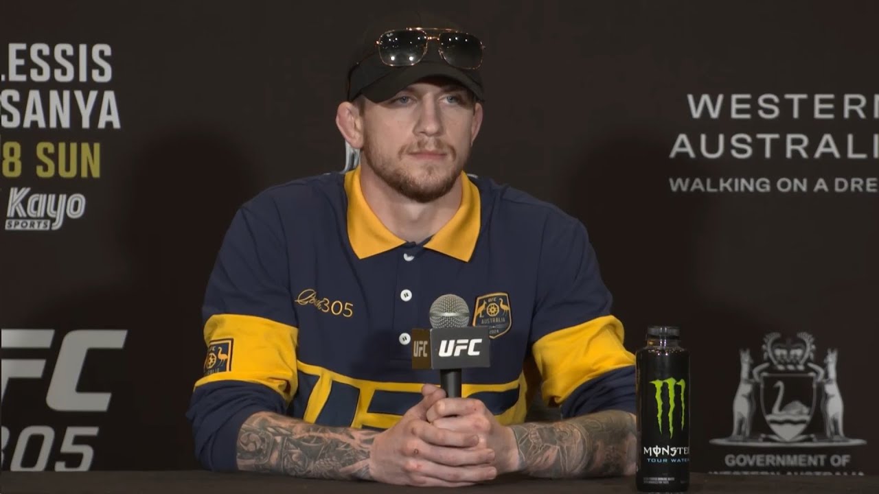 Tom Nolan at UFC 305 media day ahead of Herbert Burns fight @ufc - YouTube