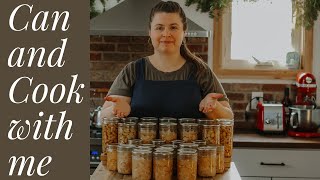 Easy Cook From Scratch Recipes  Can and Cook with Me!