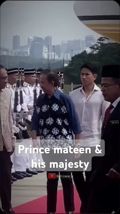 throwback, prince mateen & his majesty tiba di malaysia