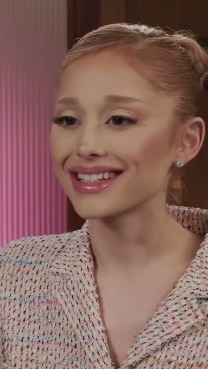 Ariana Grande Shed Tears During Wicked Interview #trendingshorts # ...