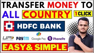 HDFC International Money Transfer App | PayPal | Google pay | Wise | Western Union