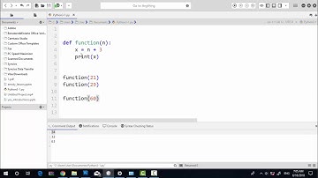 بايثون 4 - التوابع functions