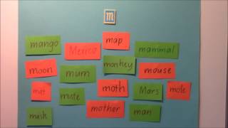 The Alphabet Sounds Part 5 - Word Walls