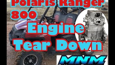 Complete POLARIS RANGER - Engine Disassembly - Motor Issues *never seen before*