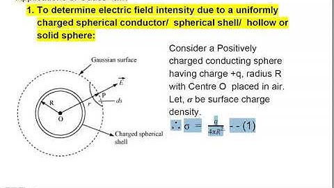 Electrostatics Part 2 by Prof. Hemant Dongre.
