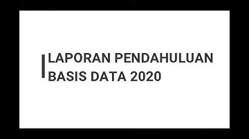 BD2020 || PENDAHULUAN MODUL 3 || 06.2018.1.07015 || FERNANDA PUTRA ADITYA